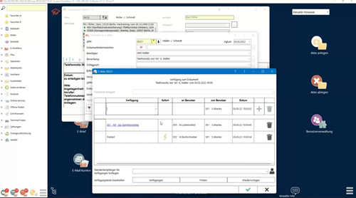 E-Workflow: Zusatzfunktionen beim Speichern von Dokumenten
